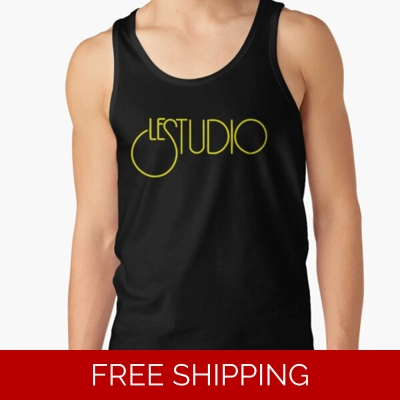 Le Studio Classic Tank-Top Yellow Logo